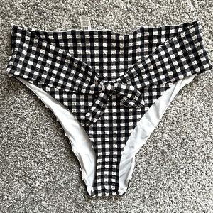 Aerie Cheeky High Waist Tie Swim Bottom